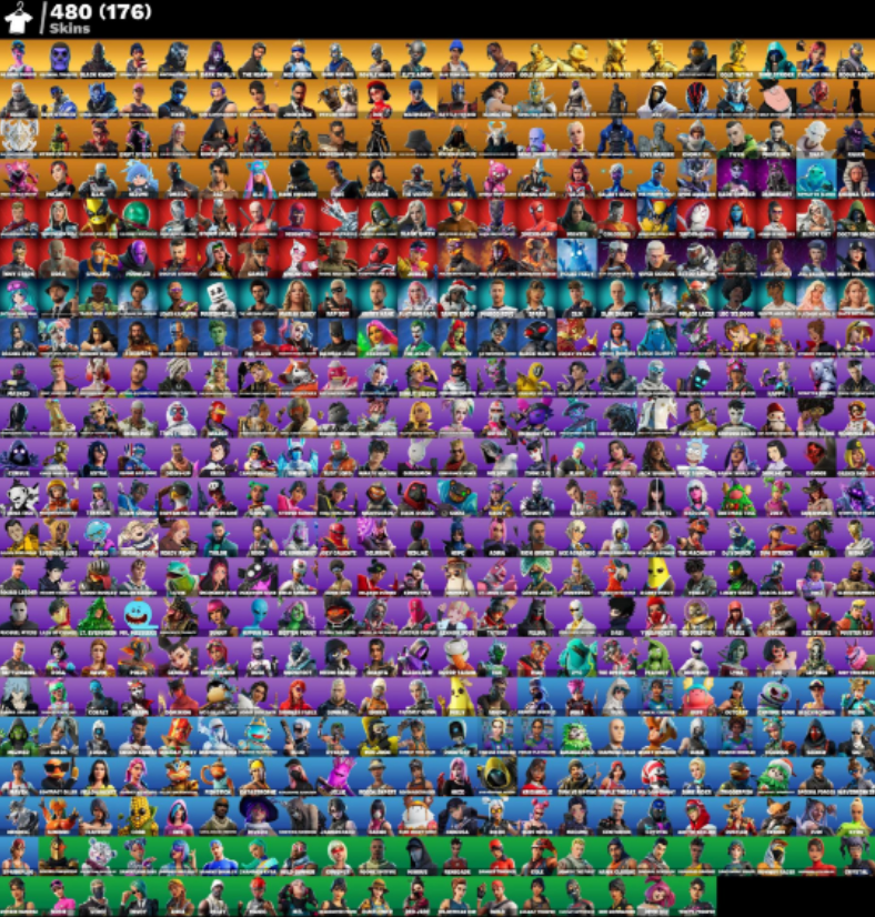 400+ Skins Bundle