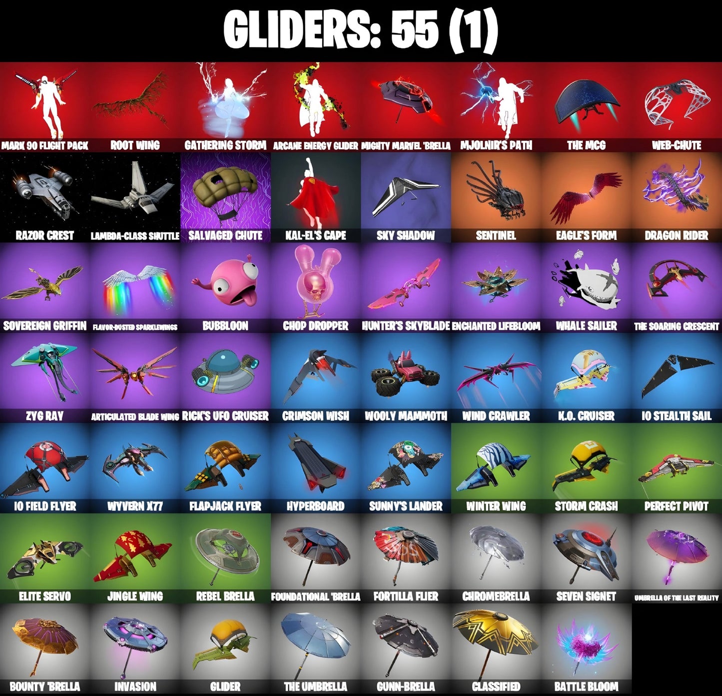 FN Accounts 20-200 Skins FULL ACCESS