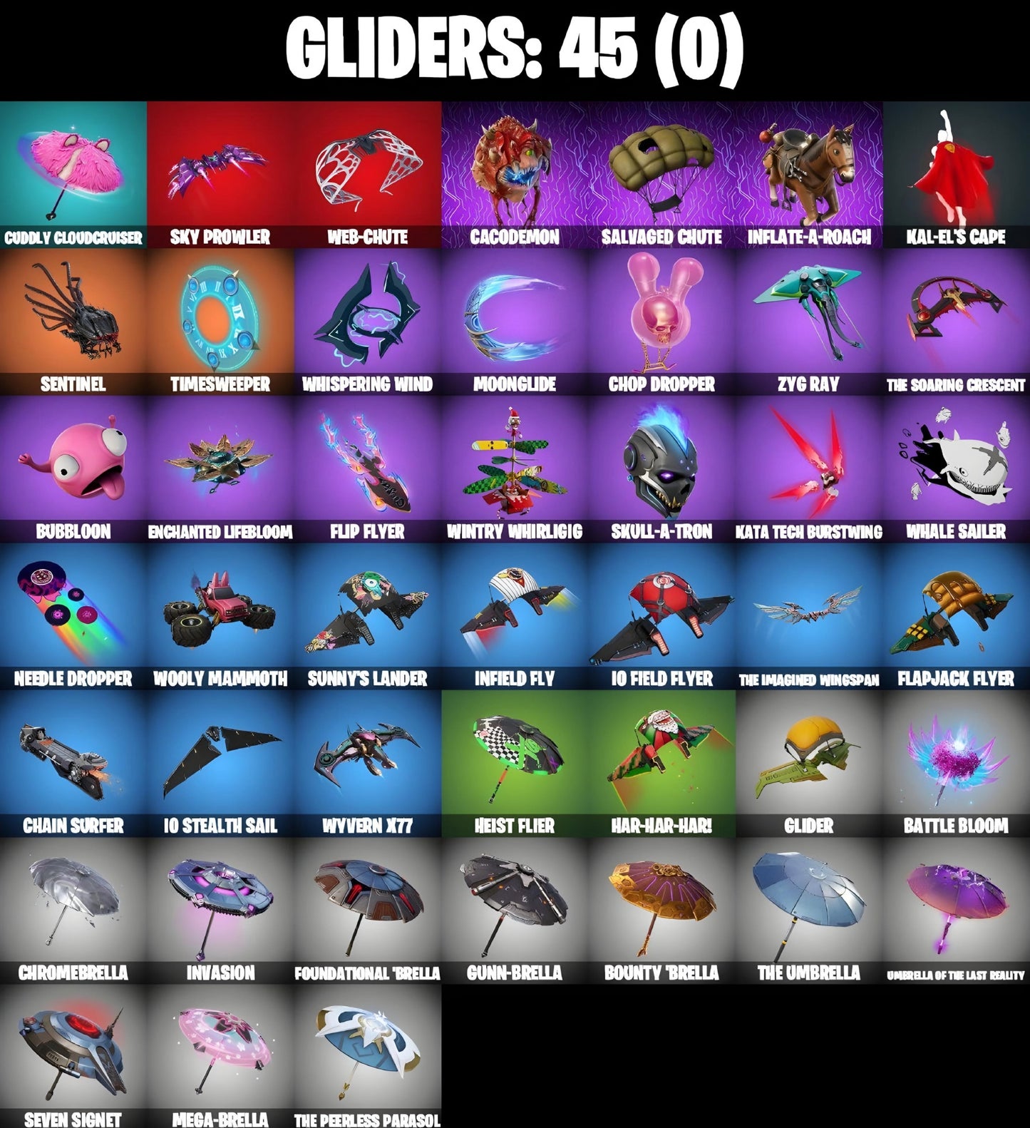 FN Accounts 15-150 Skins FULL ACCESS