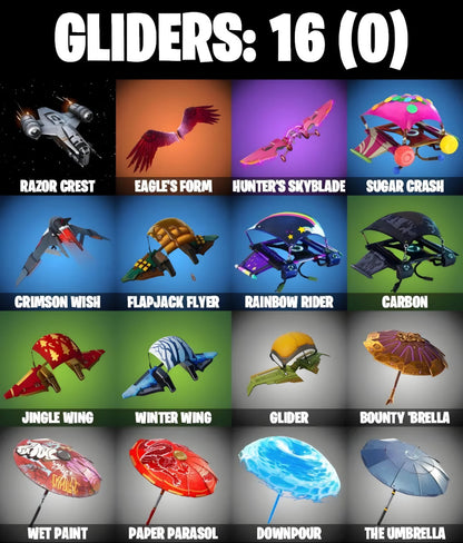 FN Accounts 10-100 Skins FULL ACCESS