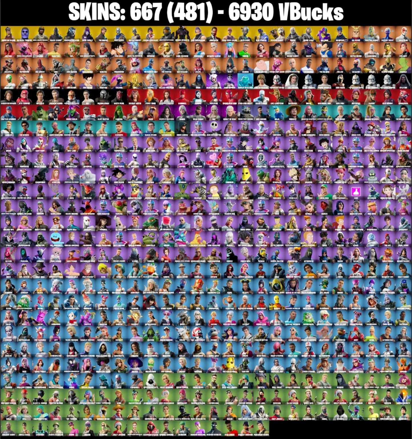 FN Accounts 100-900 Skins FULL ACCESS